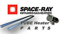 Space RAy tube heater parts 2013 